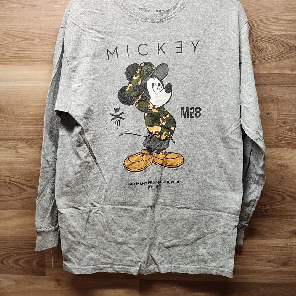 Disney Heather Gray Shirt